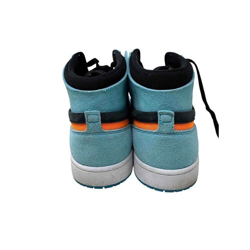 Nike Air Jordan 1 Zoom CMFT 2 DV1307-408 (Bleached Aqua/Bright Citrus) Size 11